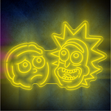 Custom Rick and Morty lighting flex neon sign Rick and Morty LED Sign