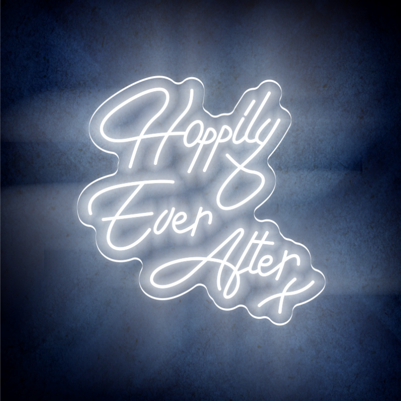 Happily Ever After LED Neon Sign