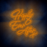 Happily Ever After LED Neon Sign