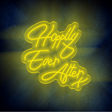 Happily Ever After LED Neon Sign