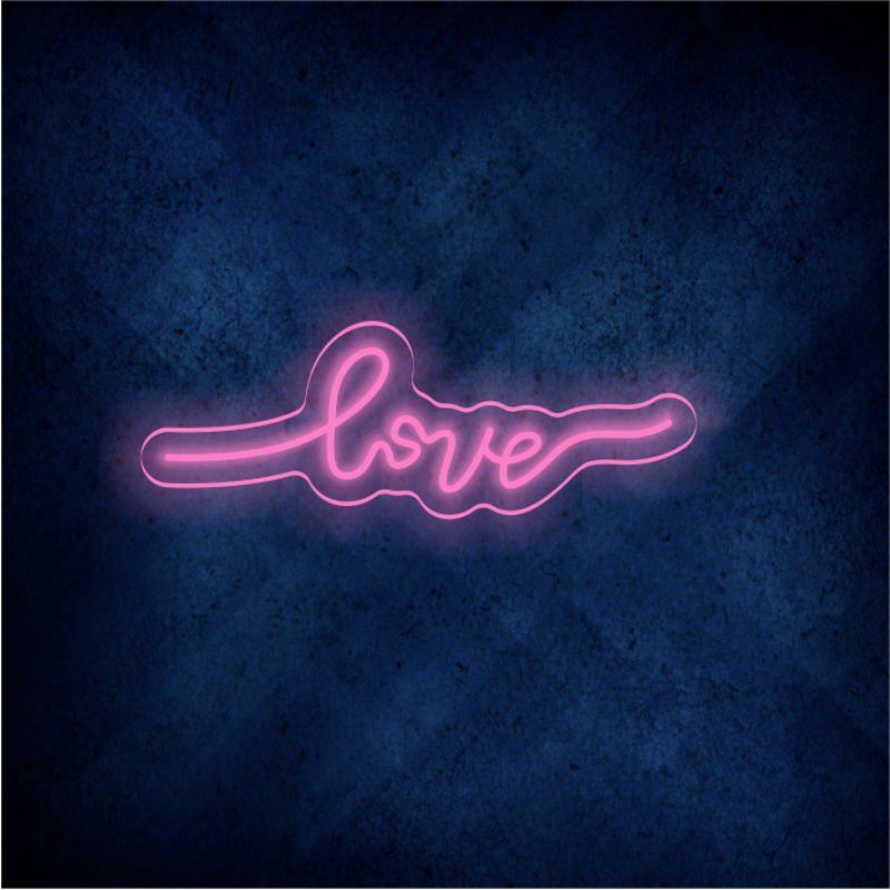 Custom LOVE LED lighting flex neon sign LOVE LED Sign