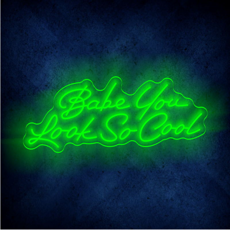 Custom Cool lighting flex neon sign Cool LED Sign