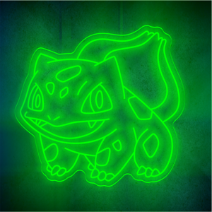 Custom Bulbasaur lighting flex neon sign Bulbasaur LED Sign