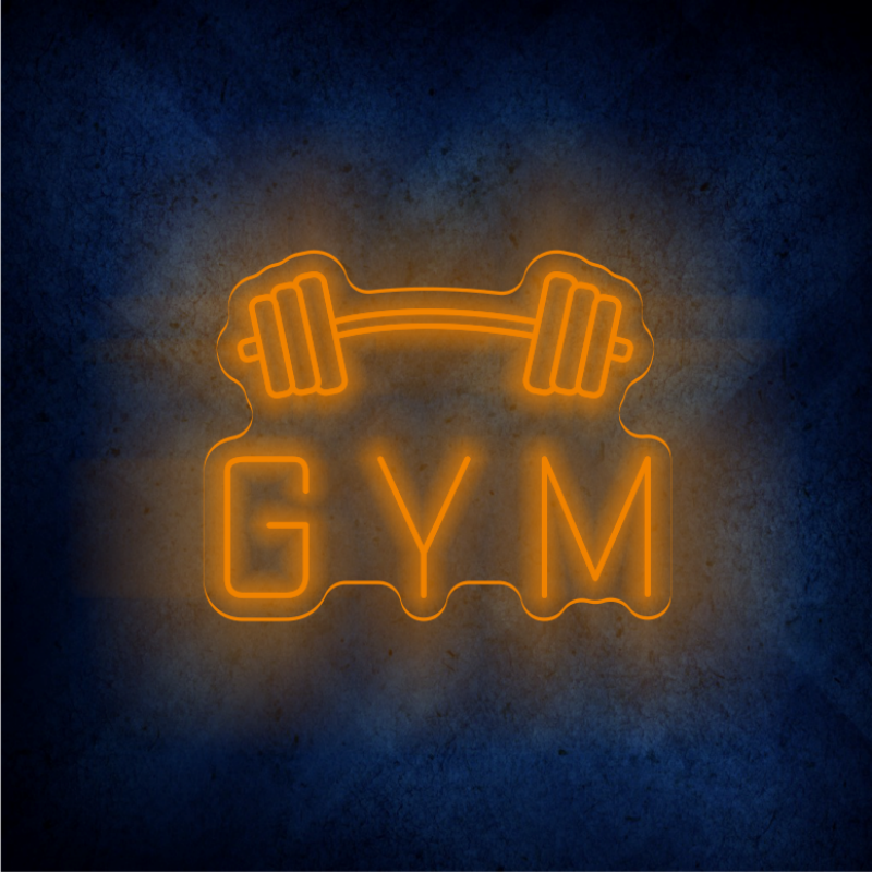 Custom GYM  lighting flex neon sign GYM  LED Sign