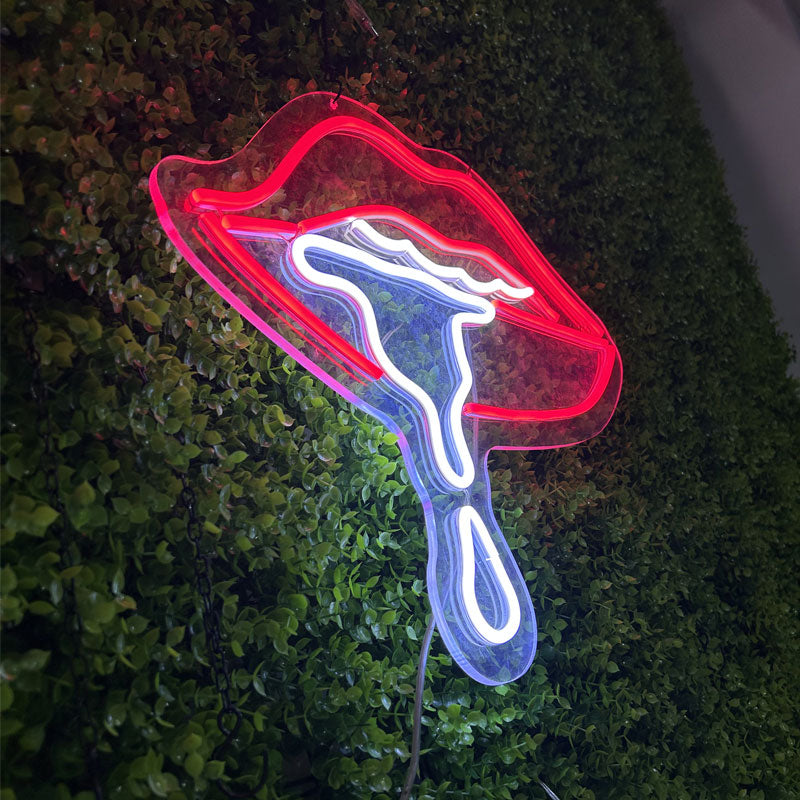 Custom Drool lighting flex neon sign Drool  LED Sign