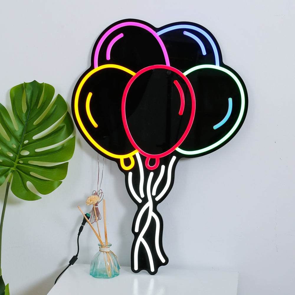 Colorful Balloon Neon Lights for Child Gift