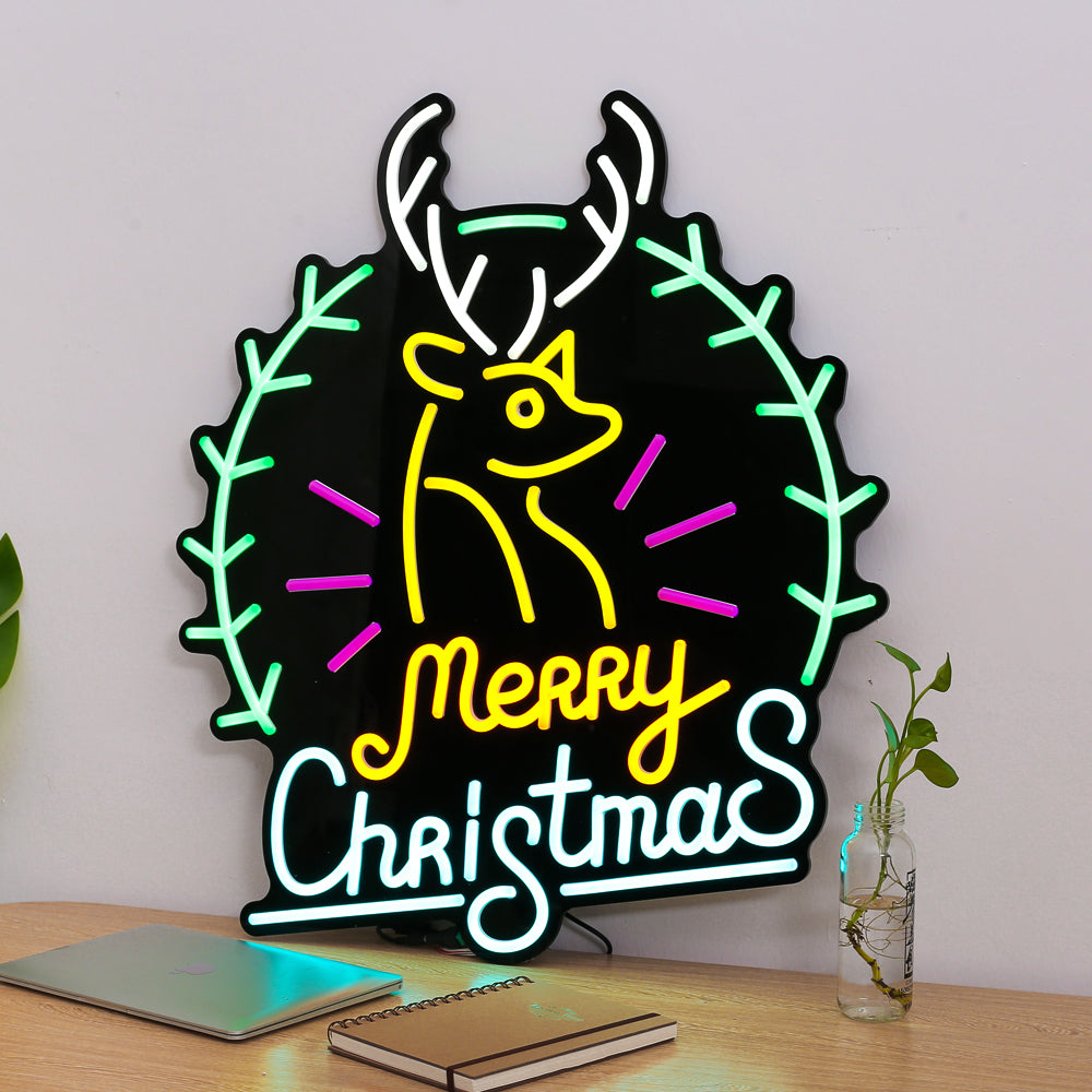 Merry Christmas LED sign Light for Gift