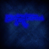 AK-47 Gun Neon Signs