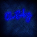 Oh Baby Neon Sign