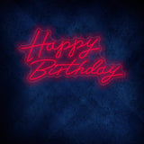 Happy Birthday LED Neon Sign