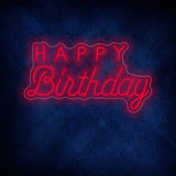 Happy Birthday Neon Sign