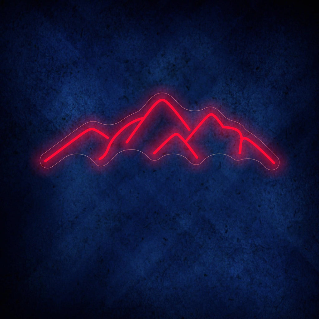 Mountains- LED Neon Sign