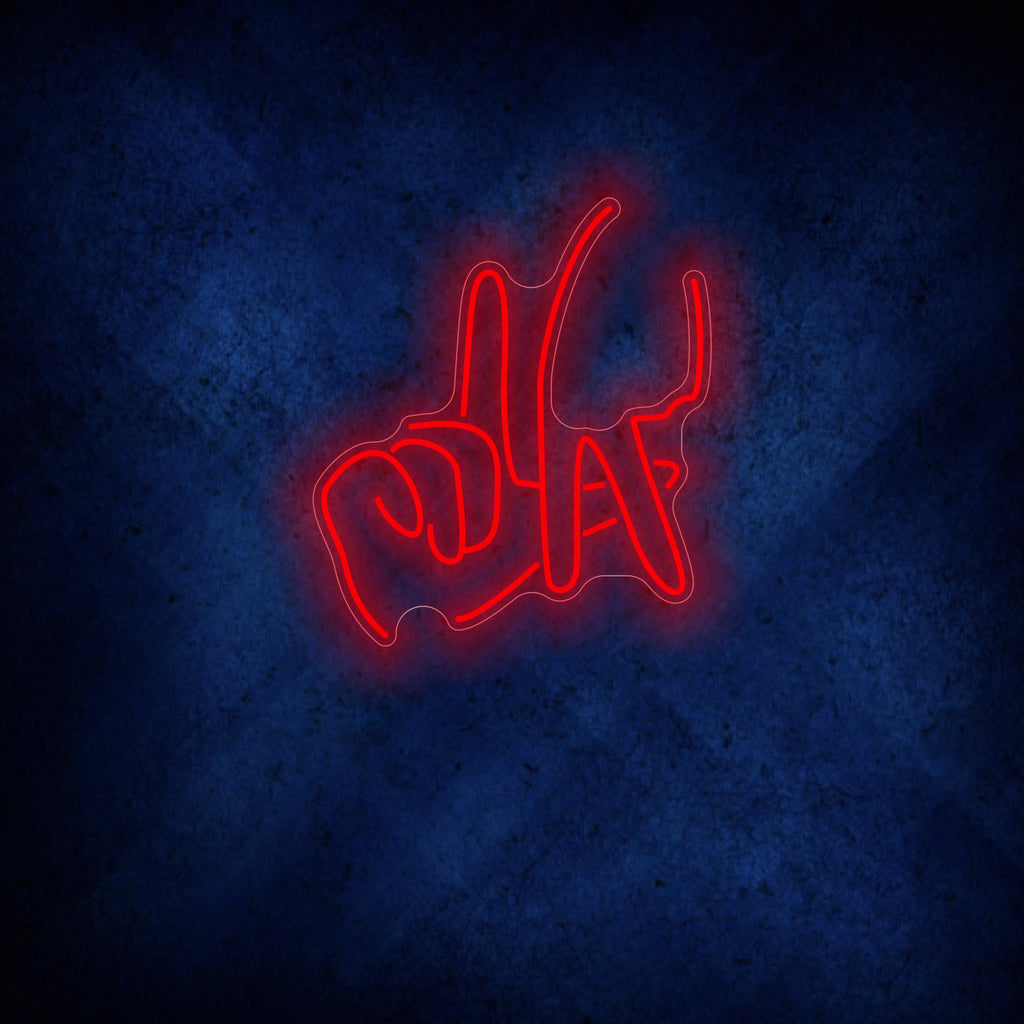 Hand in Hand Neon Sign