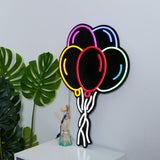 Colorful Balloon Led Neon Sign Lights for Child Gift