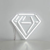 DIAMOND shape LED Neon Sign Jewelry Shape for Valentine's Day