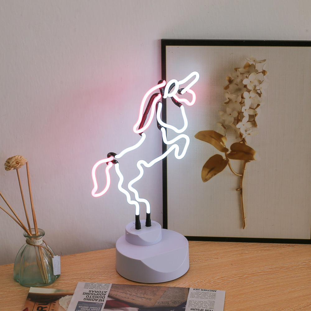 Horse Shaped Neon Sign Decorative Gift