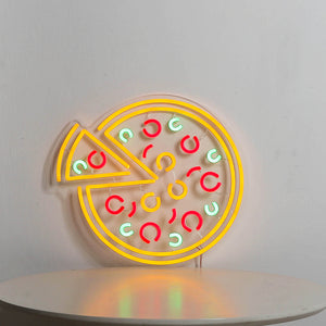 Pizza shape LED neon signs