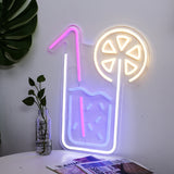 Lemon Juice Neon Sign Wall Décor Light