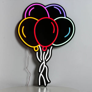 Colorful Balloon Neon Lights for Child Gift