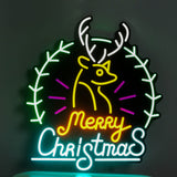 Merry Christmas colorful LED sign Light for Gift 