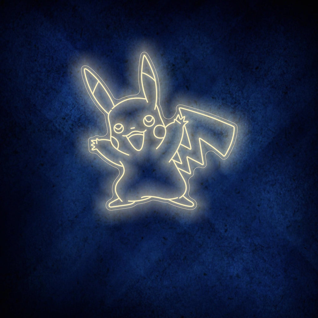 Pikachu Anime Neon Sign