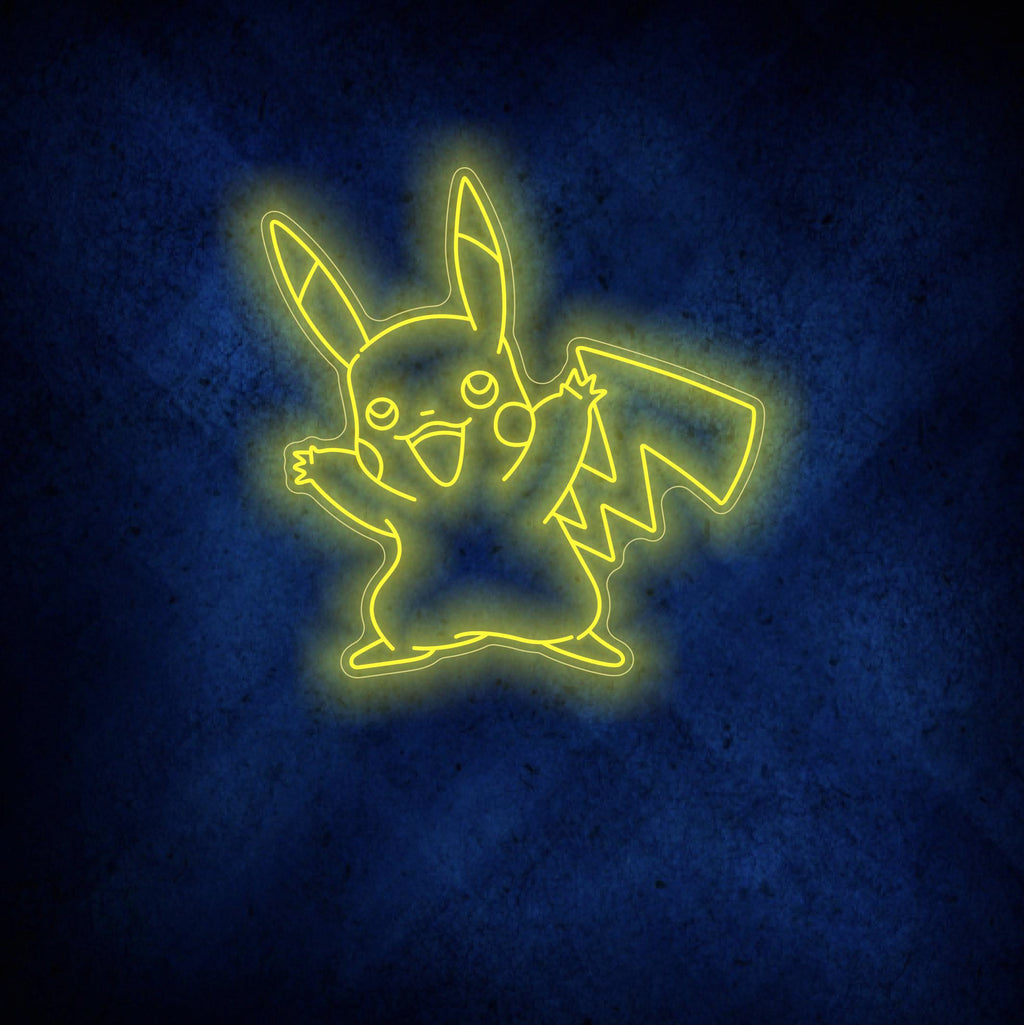 Pikachu Anime Neon Sign