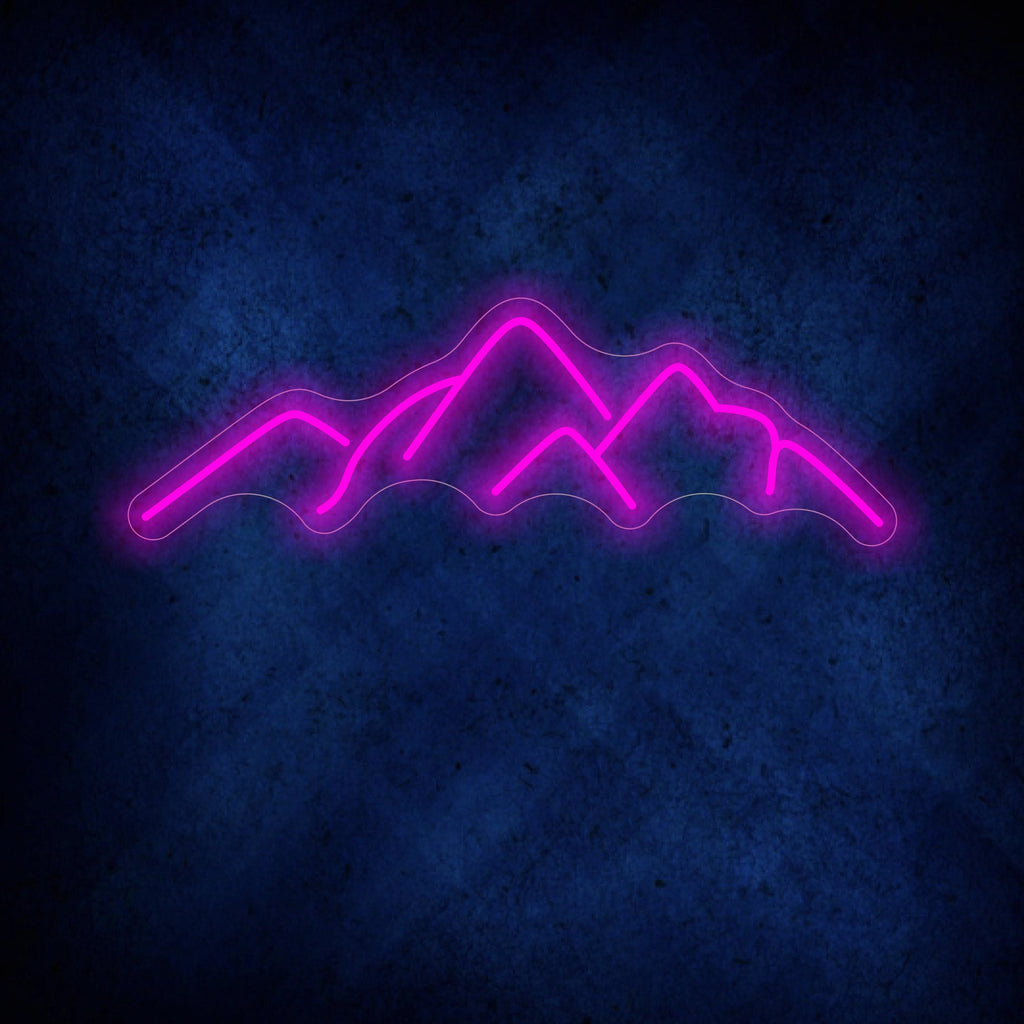 Mountains- LED Neon Sign