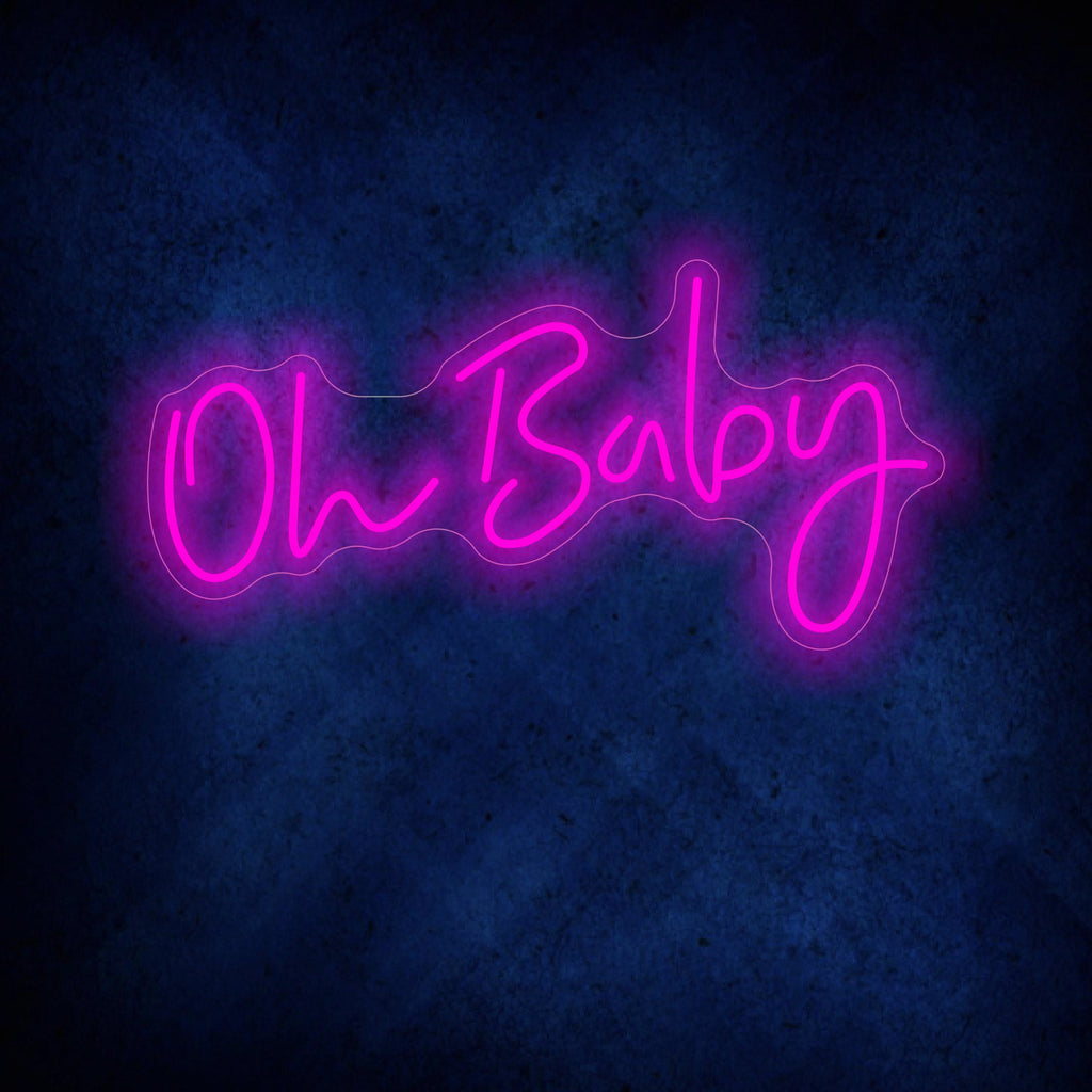 Oh Baby Neon Sign