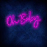 Oh Baby Neon Sign