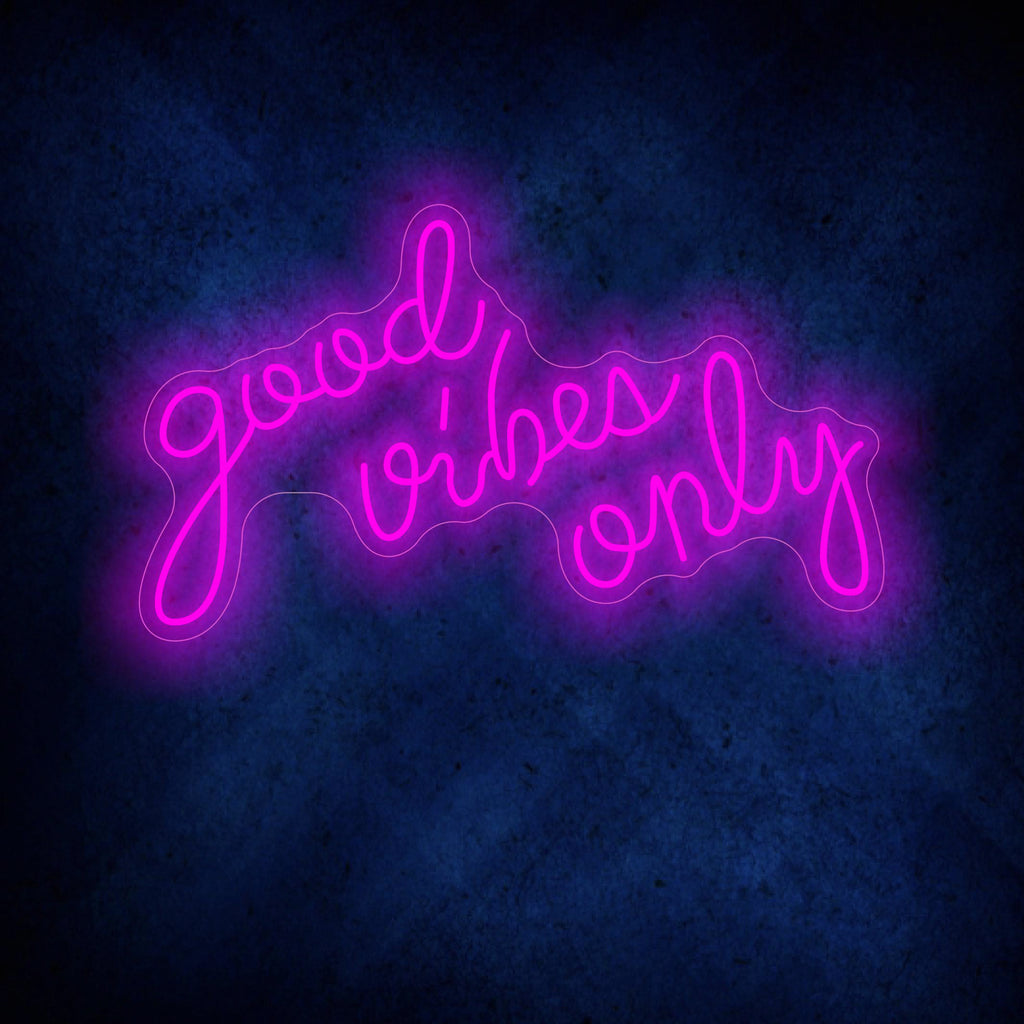 Good Vibes Only Neon Signs