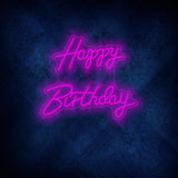 Happy Birthday Neon Sign new design