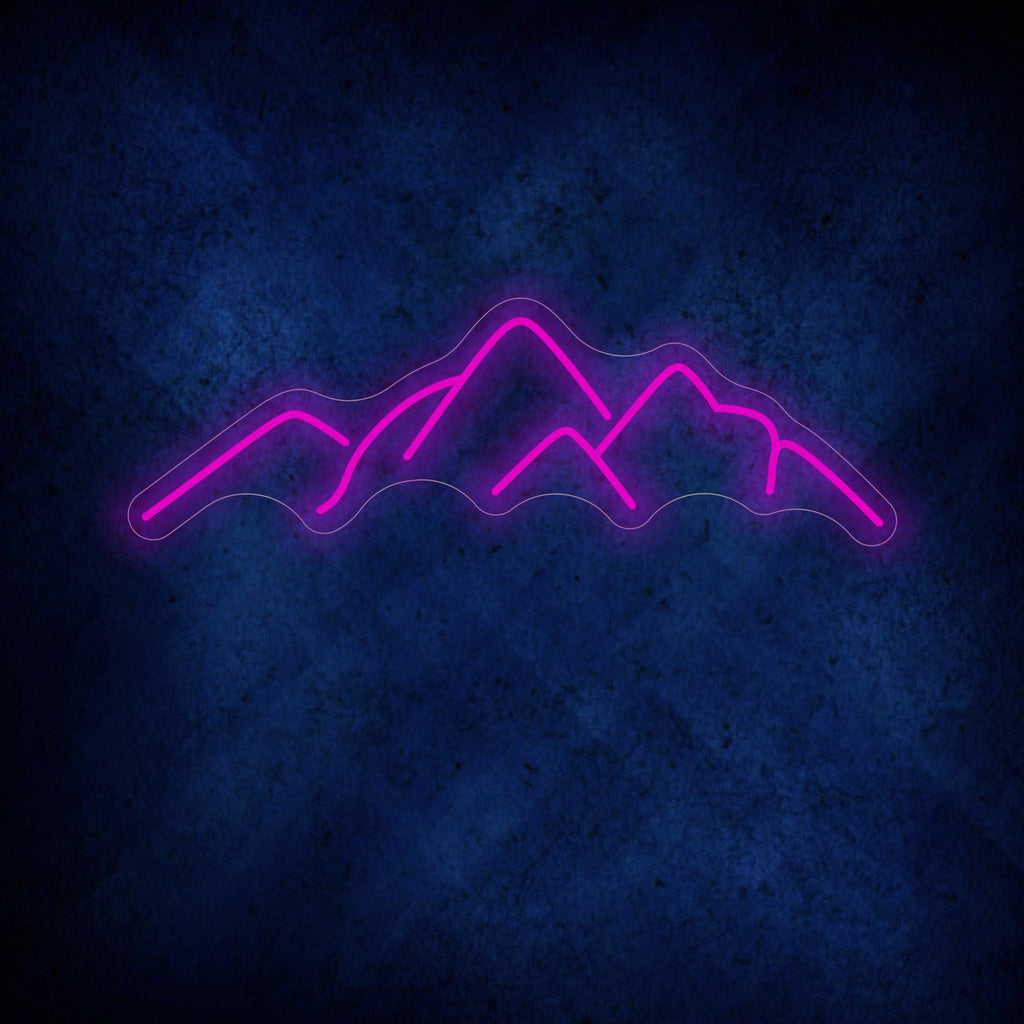 Mountains- LED Neon Sign