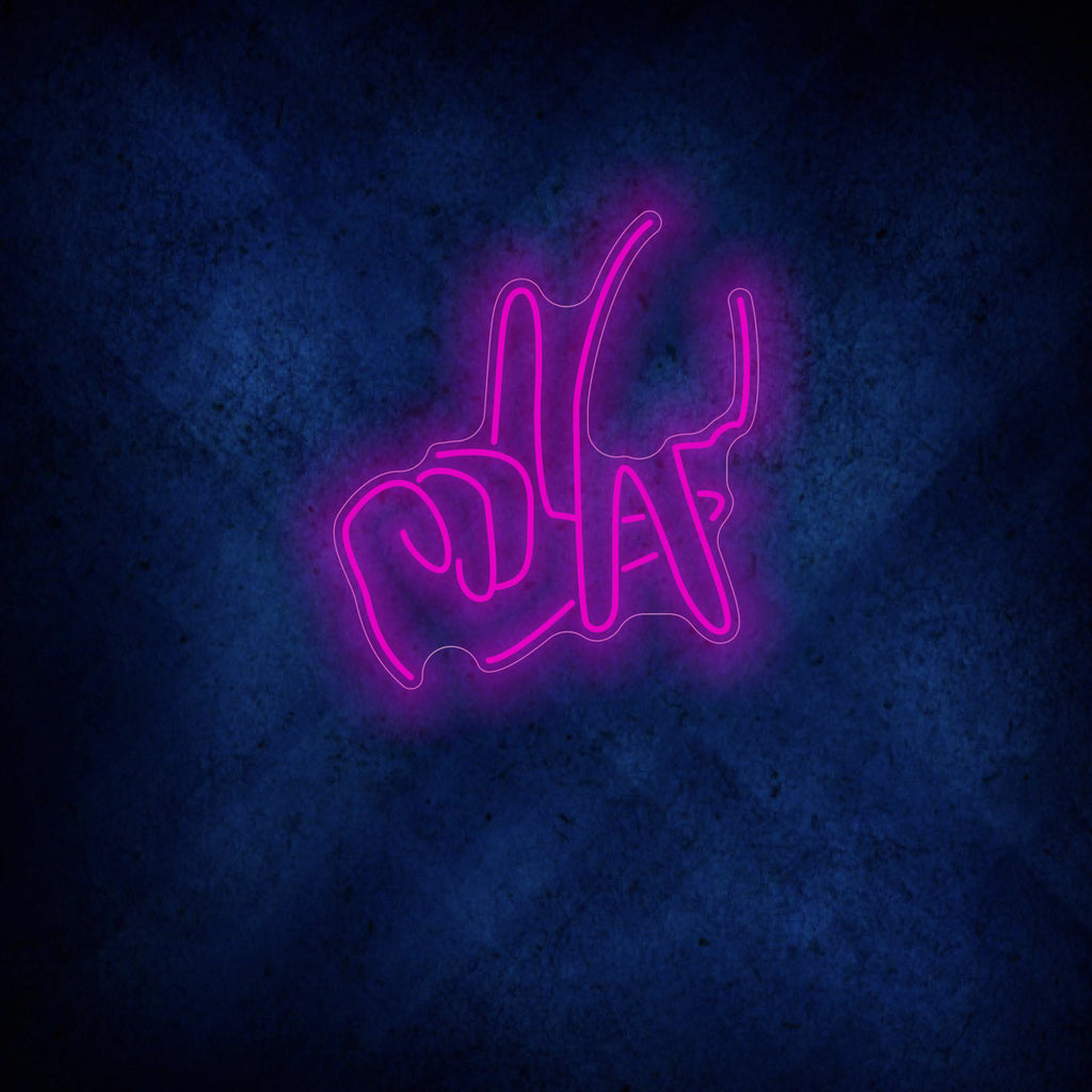 Hand in Hand Neon Sign