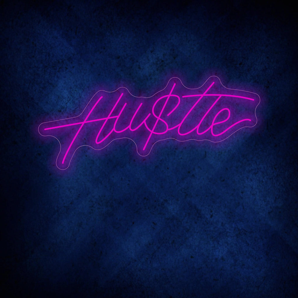 Hustle Neon Signs