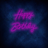 Happy Birthday Neon Sign new design