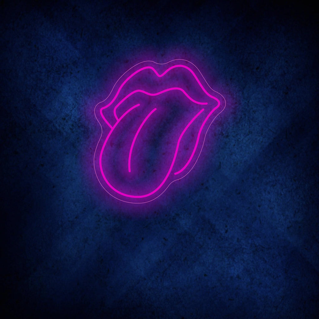 Lips & Tongue Neon Sign