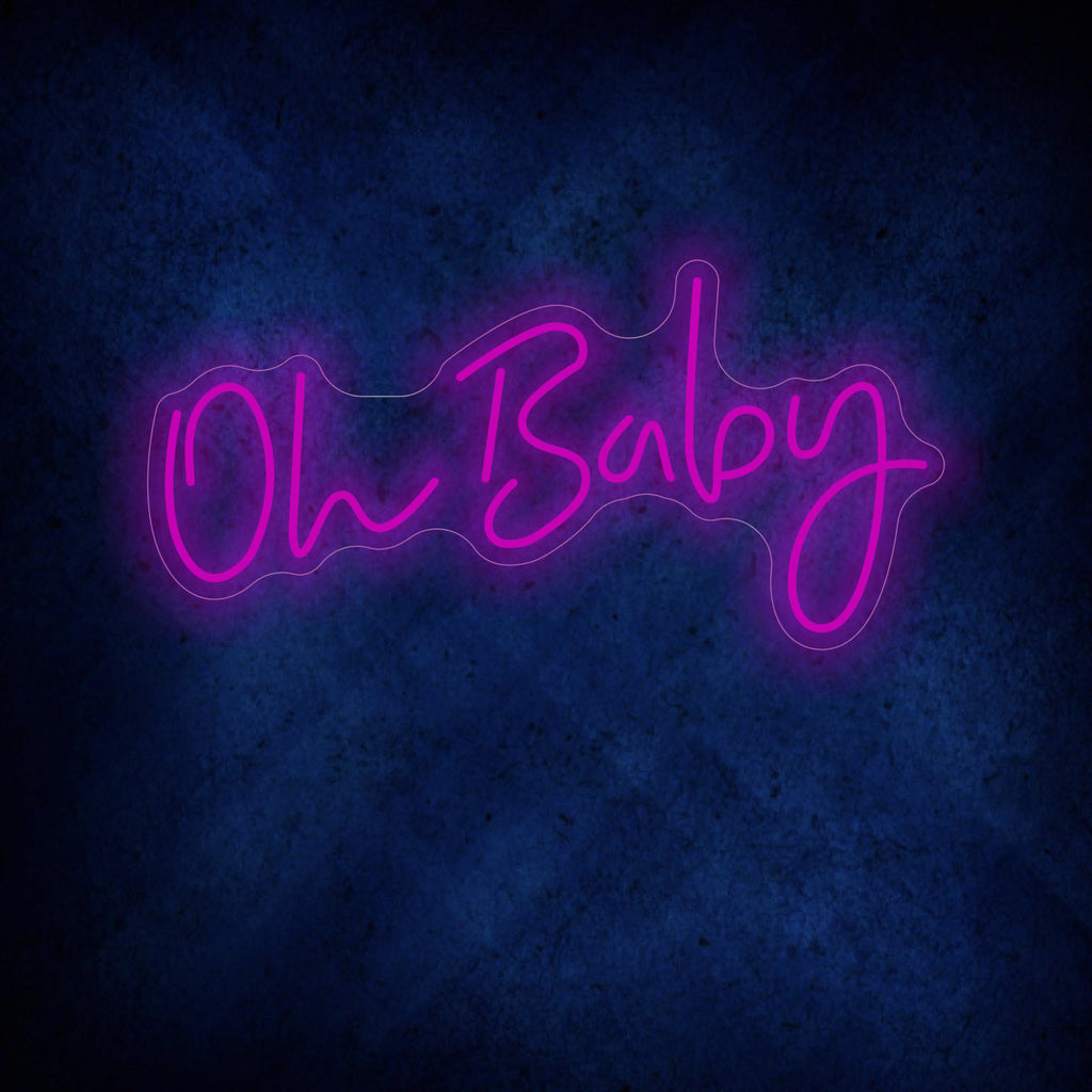 Oh Baby Neon Sign