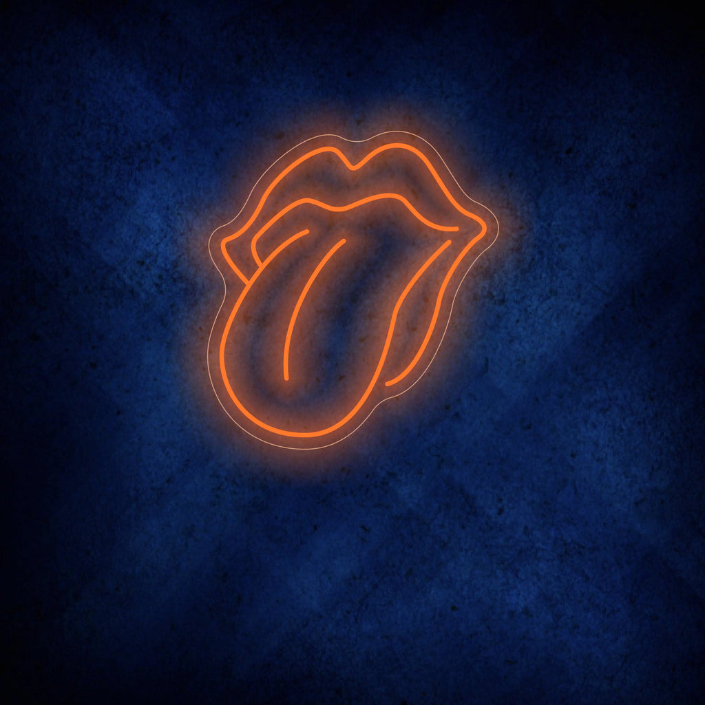 Lips & Tongue Neon Sign