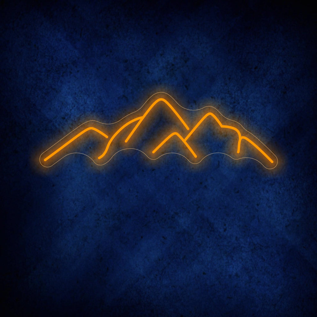 Mountains- LED Neon Sign