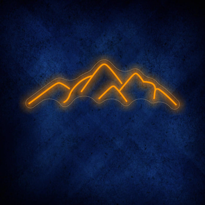 Mountains- LED Neon Sign