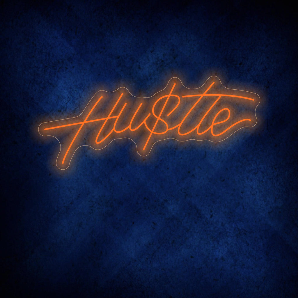 Hustle Neon Signs