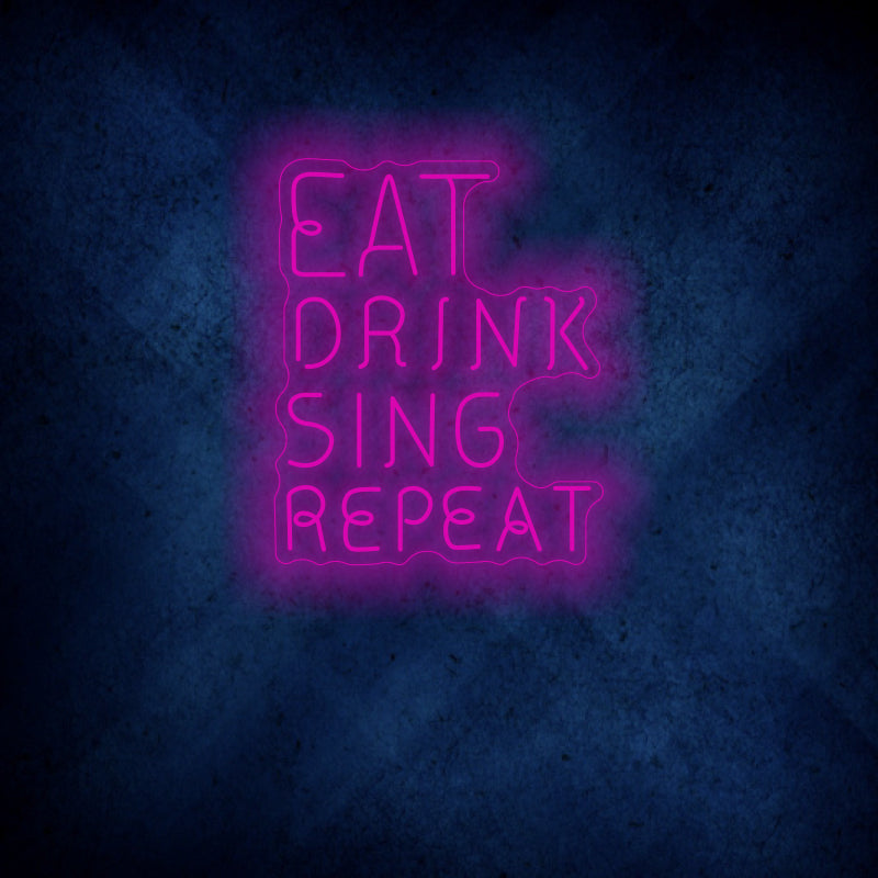 eat drink sing repeat