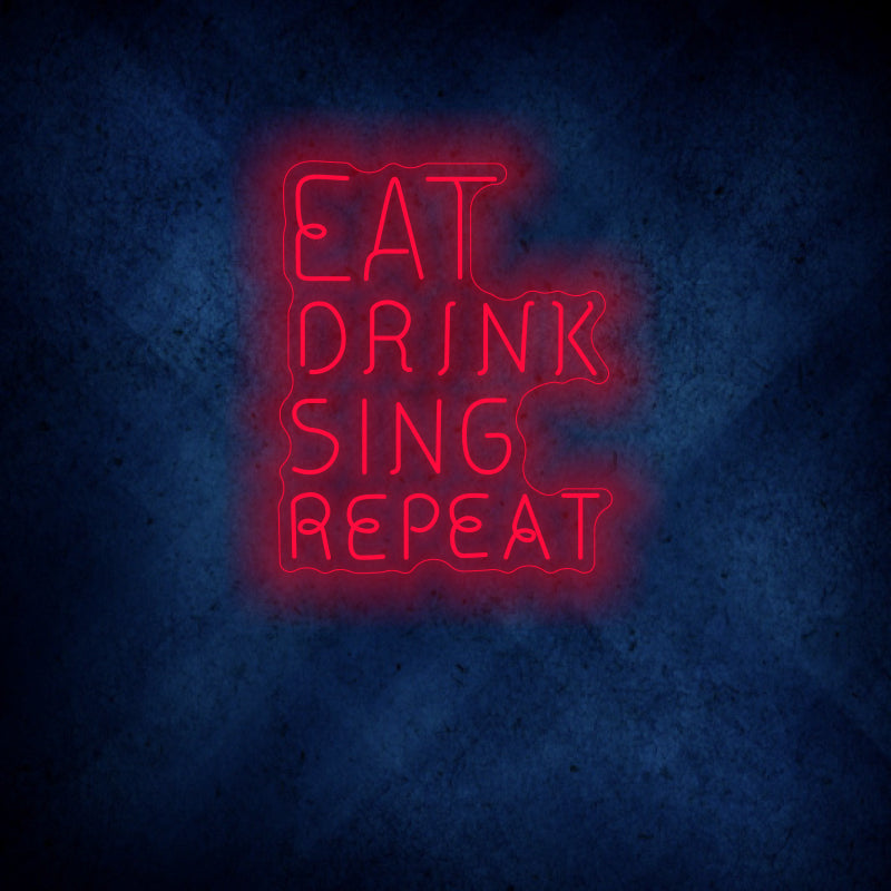 eat drink sing repeat