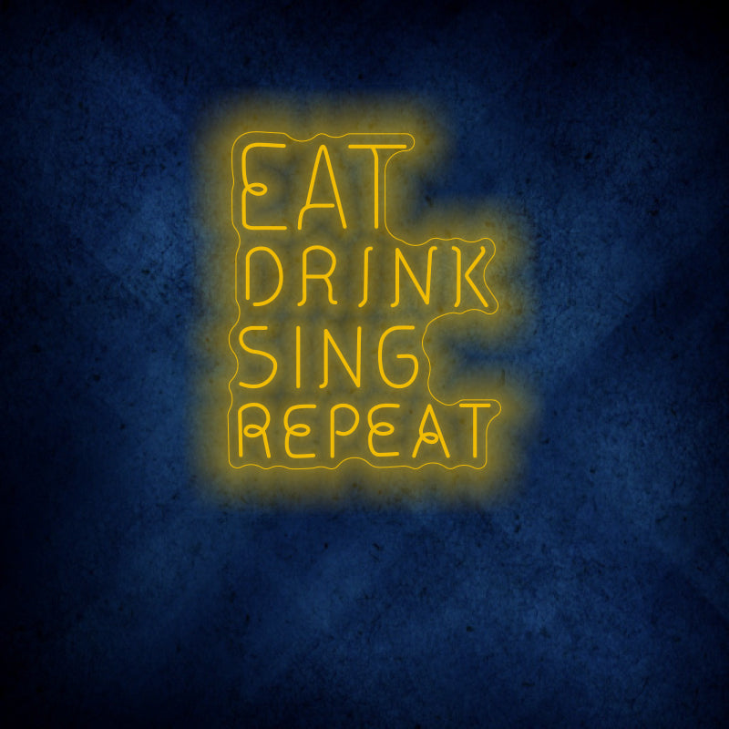 eat drink sing repeat