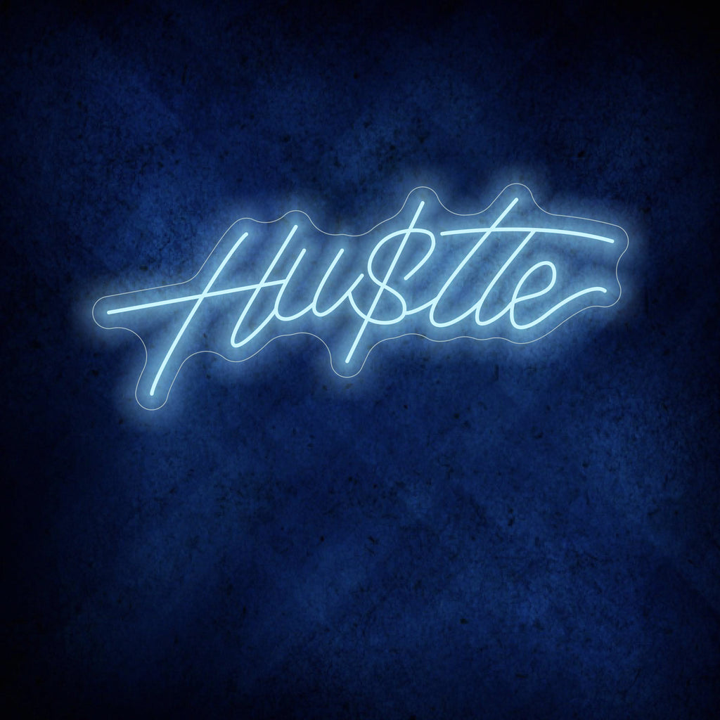 Hustle Neon Signs