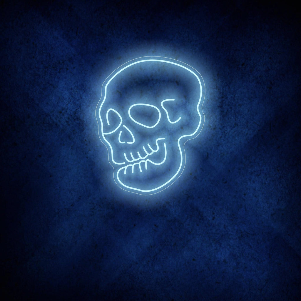 Skull Head Neon Sign