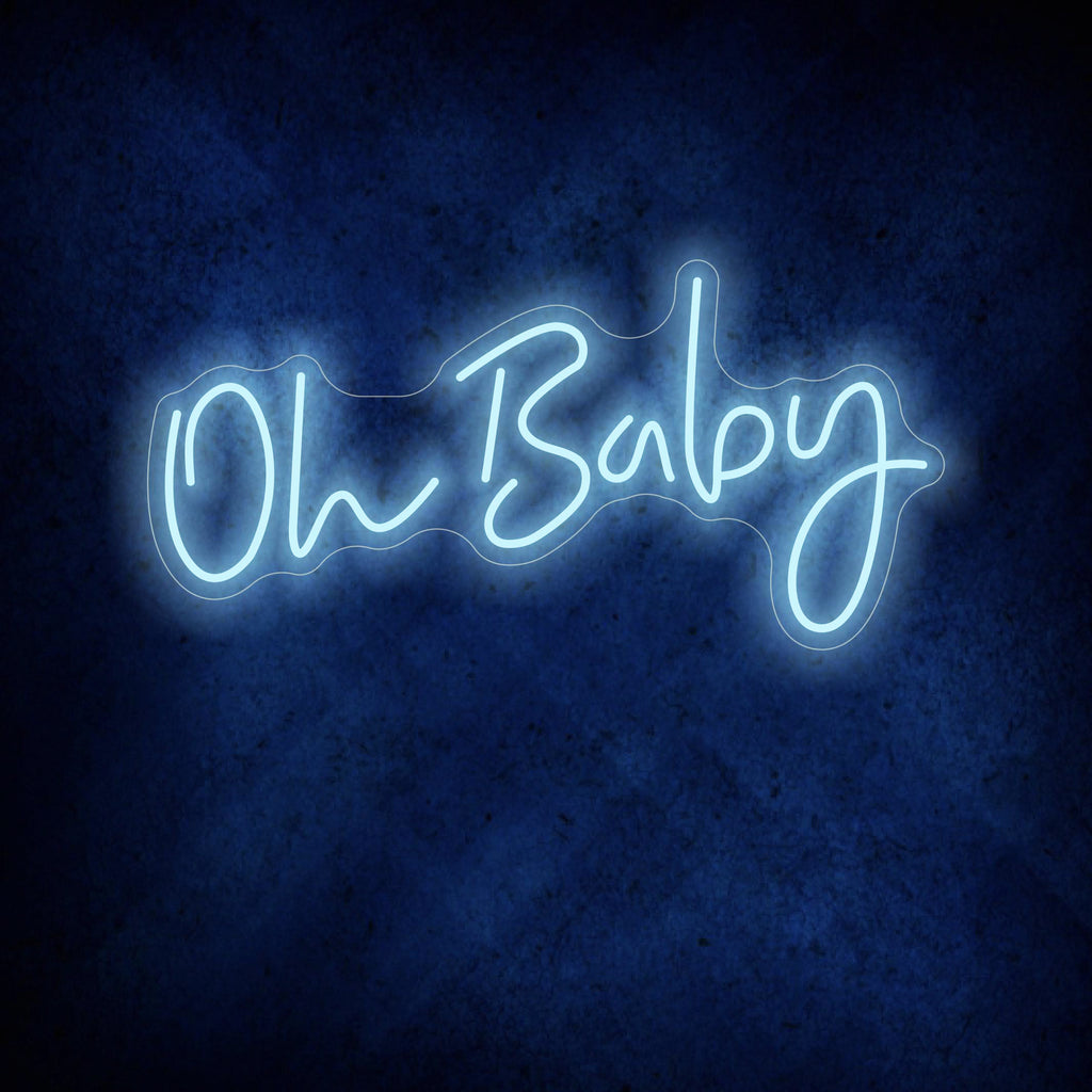 Oh Baby Neon Sign