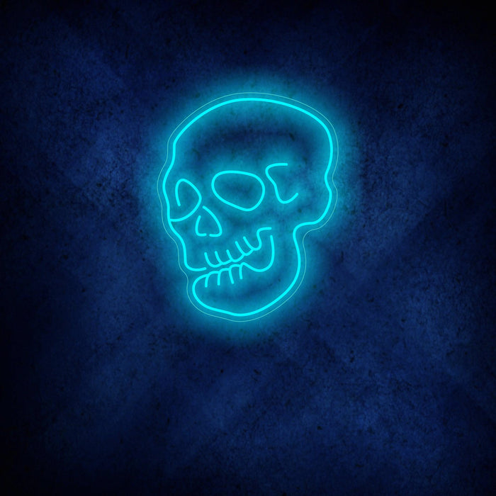 Skull Head Neon Sign