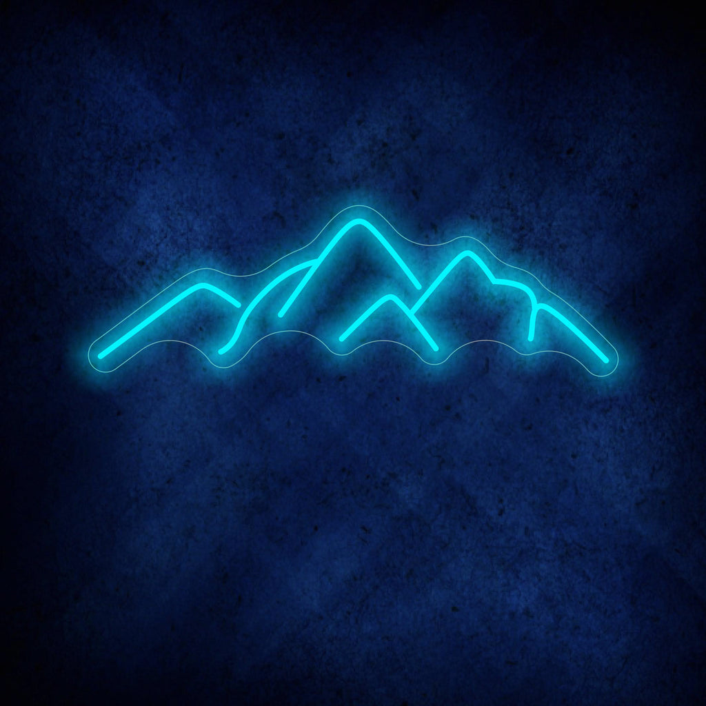 Mountains- LED Neon Sign