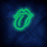 Lips & Tongue Neon Sign